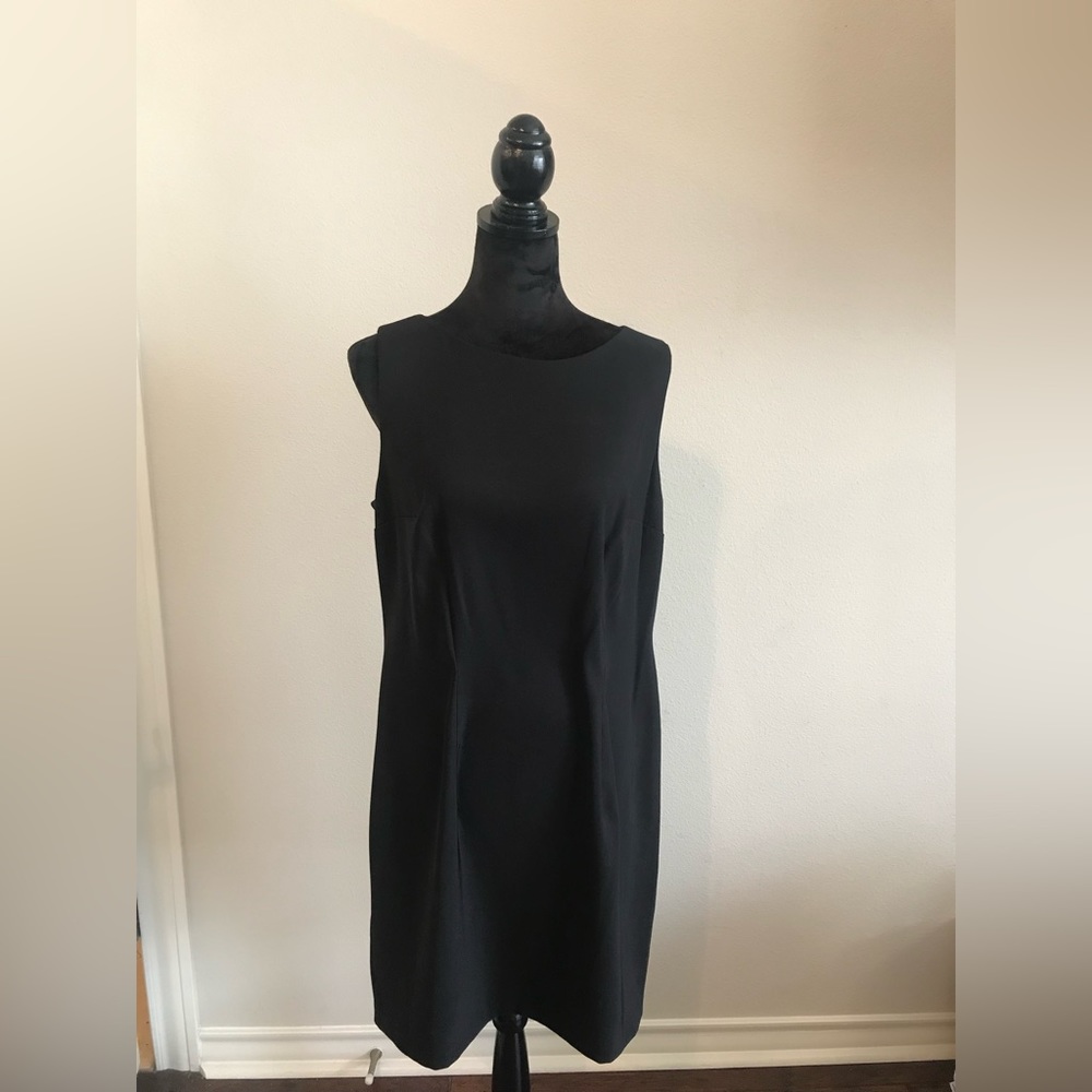 NWT ALYX Black Sleeveless Shift Dress - Size 14